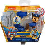 Spin Master Paw Patrol Klipsli Fırlatmalı Sırt Aksesuarlı CHASE