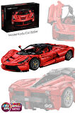 Cada Bricks Viva Hypercar -C61505W (4739 Parça) Profesyonel Oyuncak Yapım Seti