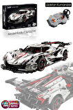 Cada V12 Hypercar -C61053W (4449 Parça) Profesyonel Oyuncak Yapım Seti