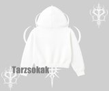 Kapşonlu Crop Sweatshirt Throttle Therapy No Brakes Just Freedom