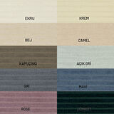 Mikrofiber Şönil Fitilli Minimalist Koltuk Örtüsü -175x350 cm XLarge, Çift Taraflı, Kaymaz, Terletmez A.Gri