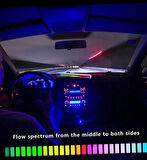 Sese Duyarlı RGB Müzik Ritim Ekolayzır 32 LED Işık Çubuğu!