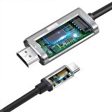 Daytona CH-01 Type-C To 4K Ultra Full Hd HDMI Usb-C Tak Çalıştır Görüntü Aktarım Kablosu
