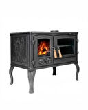 Reyo Stove Ayder Fırınlı Kuzineli Döküm Şömine Soba