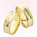 Harem Altın Sarı Altın Alyans 7807