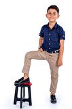 Tarz Gömlek Gabardin Pantolon  Erkek Çocuk Takım MNK0422