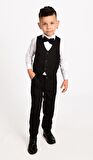 Yelekli Erkek Çocuk Takım Elbise MNK0272