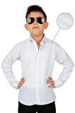 Düz Renk Erkek Çocuk Gömlek MNK0575
