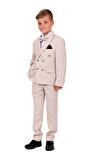 Kruvaze İtalyan Kesim Montero Erkek Çocuk Takım Elbise MNK5689