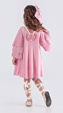 Kız Çocuk Krep Plise Elbise MNK0595
