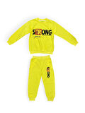 Strong Motif Kız Çocuk Eşofman MNK0625
