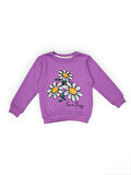 Papatya Motif Kız Çocuk Eşofman MNK0620