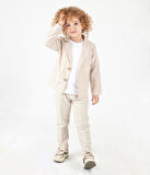 Ceketli Tişörtlü Erkek Çocuk Keten Damatlık Takım M00714