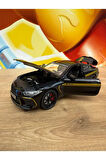 1:24 Bmw M8 Diecast Araba Kapılar Bagaj Kaput Açılır Sesli Ve Işıklı Bmw M8 Diecast Model Araba BMW