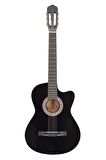 Madrıd Mcg-120c Bk Cutaway 39 Klasik Gitar Tam Boy