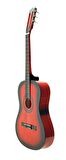 Klasik Gitar Sesenta Kırmızı SSC50RB Kılıf Hediyeli