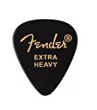 Fender 351 Shape Premium Extra Heavy Black Moto 12 Count Pena