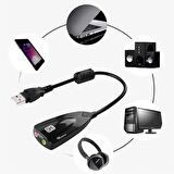 Steel Sound Lx-608  Usb Ses Kartı