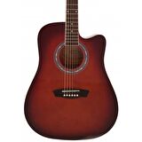 Washburn Wa90crdb Akustik Gitar