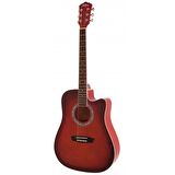 Washburn Wa90crdb Akustik Gitar