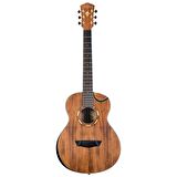 Washburn Wcgm55k Comfort G-mini 5 Koa Akustik Gitar