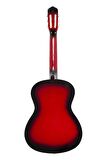 Madrıd Mcg-120 Rds-kırmızı Siyah 39 Klasik Gitar Tam Boy