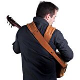 Gruv Gear Damian Erskine Signature Duostrap - Çiftli Gitar Askısı - Kahve