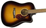 Fender Cd-140sce Dreadnought Sunburst Elektro Akustik Gitar