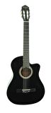 Gitar Klasik Segovia Cutaway Siyah SGC1501BK