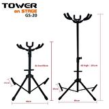 Tower Gs-33  3 Lü Gitar  Standı