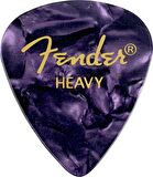 Fender Premium Celluloid 351 Shape Heavy Purple Moto 12-adet Pena