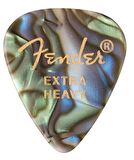 Fender 351 Shape Premium Extra Heavy Abalone 12 Count Pena