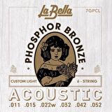 La Bella 7gpcl Akustik Gitar Teli (11-52)