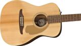 Fender Malibu Player Natural Elektro Akustik Gitar