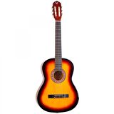 Angel Acg100-sb 4/4 Sunburst Klasik Gitar