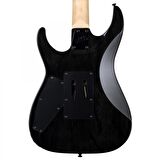Esp Ltd M-200fm Flame Black Elektro Gitar