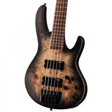 Esp Ltd D-5 Black Natural Burst Satin Bas Gitar
