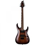 Esp Ltd H-200fm Dark Brown Sunburst Elektro Gitar