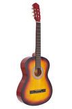 Madrıd Mcg-120 Sb Sunburst-günbatımı 39 Klasik Gitar Tam Boy