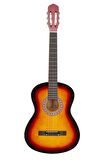 Madrıd Mcg-120 Sb Sunburst-günbatımı 39 Klasik Gitar Tam Boy