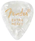 Fender 351 Shape Premium Extra Heavy White Moto 12 Count Pena