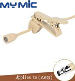 Zl-1720c Yaka Mikrofonu Mini 3pin Xlr Plug(akg Type)