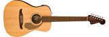Fender Malibu Player Ceviz Klavye Gpg Natural Elektro Akustik Gitar