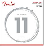 Fender Original 150 Pure Nickel Wound Ball End 150m .011-.049 Elektro Gitar Teli