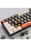 K780 Kompakt Mekanik Oyuncu Klavyesi-Hot swap-78 Tuş-Switch Hediyeli