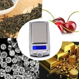Lunaev Mutfak Tartısı 200 Gr 0.01 Gr Dijital Gri - Siyah Metal Pilli