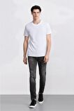 DeFacto Carlo Skinny Fit Ekstra Dar Kalıp Normal Bel Ekstra Dar Paça Jean Pantolon E3478AX25SPNM55