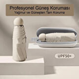 Özel Kılıflı Yeşil Şemsiye (UV Korumalı)