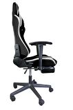 TWISTED MINDS TM8250-NW COMFORT E-SPOR OYUNCU KOLTUĞU - SİYAH / BEYAZ