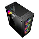 Twisted Minds Minds TM-210XL 650 W 4 Fanlı Siyah ATX Oyuncu Bilgisayar Kasası
